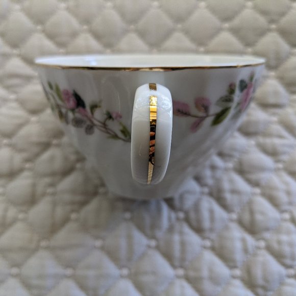 Regency Rose Tea Cup, Saucer Dessert Plate by Creative Fine China - Picture 12 of 12